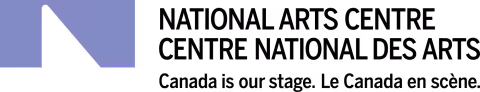Logo for National Arts Centre, Centre national des arts.
